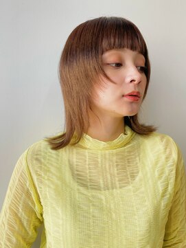 ガーデン 銀座(GARDEN) レイヤー ウルフカット おしゃれヘア イメチェン 艶カラー