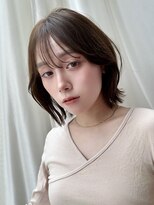 バイオレットジェム(Violet`jem)&nbsp;くびれ韓国外ハネボブマロンベージュKE-03