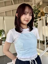 アクアオモテサンドウ(ACQUA omotesando)&nbsp;△レイヤーカットウルフカットハッシュカットレッドブラウン