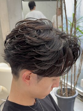 エデアンホンテン メンズサロン(EDEAN 本店 （旧：EDEAN 上通）) 熊本メンズサロン フェザーショート フェザーパーマ