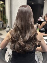シティ(CITY)&nbsp;【ブリーチ無し】スモーキーベージュ 韓国 レイヤーカット