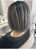 レイヤーカット髪質改善ダブルカラーブリーチ西宮ハイライト