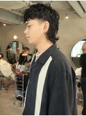 メンズマレットパーママレットヘアメンズパーマ