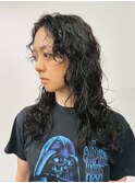 ロングパーマ