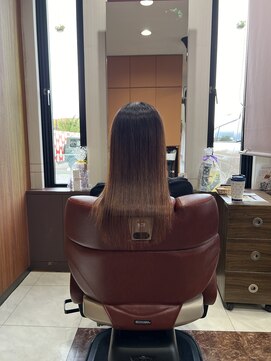 髪質改善ストレート