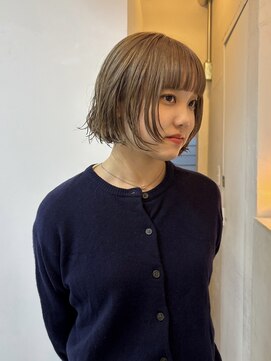 ハイトーン/ブリーチカラー/ベージュカラー