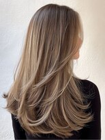 フォト 富山(foto)&nbsp;20代30代ミディアムレイヤーインナーカラーダブルカラー