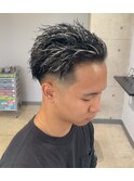 ホワイトメッシュツイスト