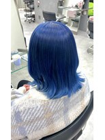 スタイル 横浜(STYLE)&nbsp;【南波担当ハイトーン】ダブルカラー/ブルー