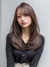 \まるで鏡のような艶髪/カラー+ 髪質改善ULTOWA+スチームTr¥10900