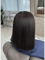 サリエ(S'allier)&nbsp;ショコラブラウン×艶髪ミディアム