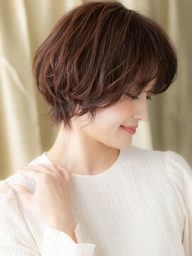 カバーヘア ブリス 戸田公園西口店(COVER HAIR bliss) くびれヘア抜け感ウェーブ小顔ウルフショートレイヤー30代40代W