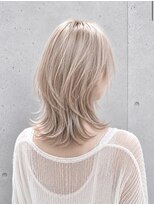 アースオーセンティック 熊本長嶺店(EARTH Authentic)&nbsp;ハッシュカット×ブロンドカラー