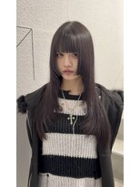 イロウ 山口どうもん店(IROW) ラベンダーブラウン×レイヤーカット