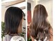 ピークスヘア(peaks hair)の写真/『インナーカラーや白髪ぼかしハイライト』お客様のライフスタイルに合わせたデザインカラーをご提案◎