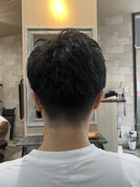 ハコ(H.A.Co) 大人男性のメンズカットです。