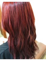 プース ヘアー(Pousse hair) チェリーレッド