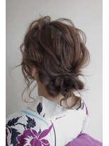 プラスジュール(PLACE JOURS) 【＋JOURS 加賀美 悟】浴衣 × ヘアアレンジ