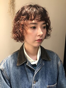 トレス(TRESS) 《カーリーパーマ》ボブスタイル