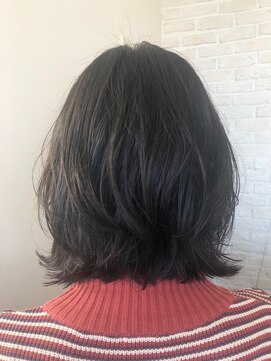 アメイジングヘアー 美沢店(AMAZING HAIR) 【AMAZING HAIR 美沢店/山岸】外ハネ×アッシュブラウン