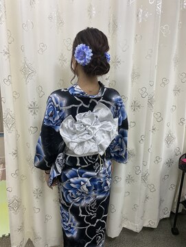 ヘアーステージブルーム(HAIR STAGE BLOOM) 浴衣着付け、ヘアセット［夏祭り、花火大会］