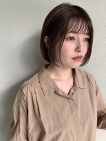 アピッシュ 国分寺(apish) 大人可愛いナチュラルボブ【apish長谷川祐三】