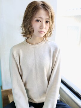 バース(BIRTH) 天神【BIRTH】フェミニンボブ×ベージュカラー