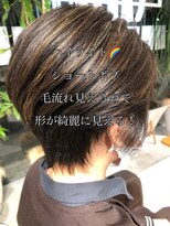 アース 武蔵境店(HAIR & MAKE EARTH)&nbsp;ショートスタイルにハイライトカラーを☆