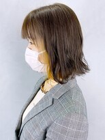 アイティー バイ アルバム 中野店(IT by ALBUM) インナーカラー_くびれミディイヤリングカラー_ba327671