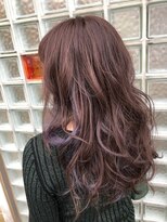 ヘアーラヴワン 足利(hair love One) インナーカラー＋パープル