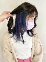 ボーダーインナーカラー【TAKERU】