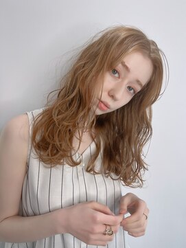 ディレクト 新宿(Direct) ミルクティーベージュ×セミロング☆