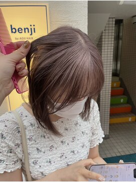 ベンジー 学芸大学店(benji) pink gray