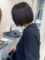 テトラ バイ ネオリーブ 横浜西口店(tetra by neolive)&nbsp;ミニボブでアイロンを通すだけの楽々ヘア！