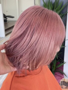 アフューズバイストゥー(Vfuse by StueW) レイヤーショート/アプリコットピンク[倉敷][岡山]