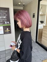 ギフト(GIFT)&nbsp;ピンクカラー/ボブ/ピンクラベンダー