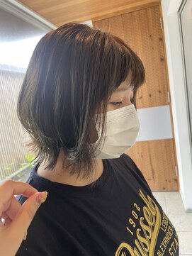 クロエ バイ ラヴィズム 小針店(CLOE by LUVISM) 透け感オリーブベージュ