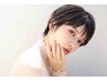 ◆話題の白髪染め◆ 【N.オーガニックカラー】+カット+リペアTR   ￥6050