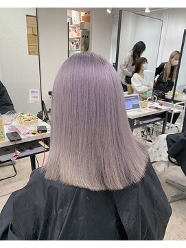 プライズ 成増店(prize) ラベンダーベージュシアーカラーセミディ成増地下鉄成増大山