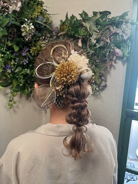 ヘアーズ ラブリージョブリー(hair's Lovely Jubbly) 【前田】編み下ろしポニー