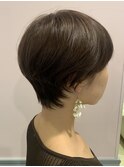 襟足長めショート