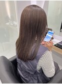 クラゲヘアー#アプリコットオレンジ#マロンベージュエンドカラー