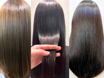 ティエナビューティー ONE FUKUOKA BLDG .店(TIENA BEAUTY)の写真/【福岡/天神駅直結】年齢による髪のうねりや傷み・ダメージが気になる方＊思わず触れたくなるような艶髪へ