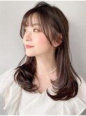 うる艶髪レイヤーカットくびれヘアデジタルパーマ#306f0423