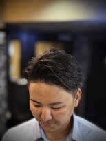 プラウド(PROUD)&nbsp;大人パーマ！ビジネスヘア　メンズ刈り上げ　ワンカールパーマ