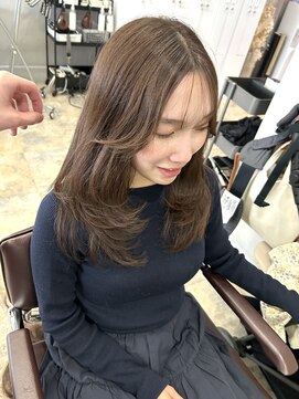 ラボアン 梅田店(lab.em.) 大人可愛いレイヤーカット♪