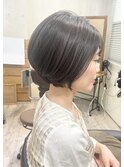 丸みショートボブ