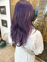 ルチア ヘア ステラ 京都店(Lucia hair stella)&nbsp;ラベンダー/グレージュ/ブリーチカラー//学割U24/京都/河原町