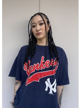 アンドピース and peace コーンロウブレイズ