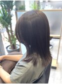 【人気】カット+ツヤカラー+バイカルテトリートメント